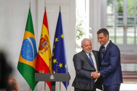 Sánchez exhibe igualdad con Lula pese a sus diferentes posturas para con la guerra de Ucrania