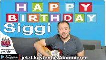 Happy Birthday, Siggi! Geburtstagsgrüße an Siggi