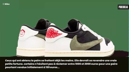 "Il n'y a jamais de gagnant" : la nouvelle sneaker Travis Scott x Nike rend fou les internautes (et se revend déjà une fortune)