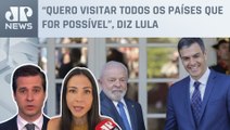 Lula se encontra em Madri com Pedro Sánchez da Espanha; Amanda Klein e Cristiano Beraldo analisam