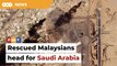 Rescued Malaysians leave Sudan for Saudi Arabia