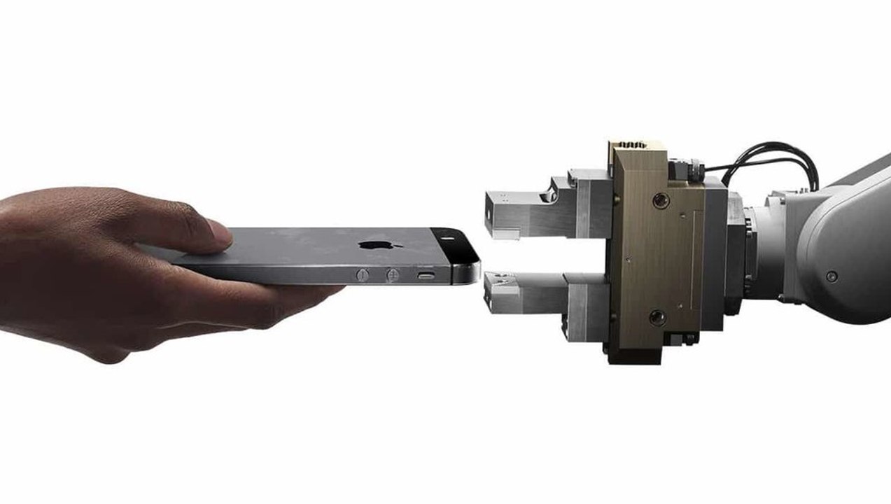 Der Apple Recycling Roboter 'Daisy'