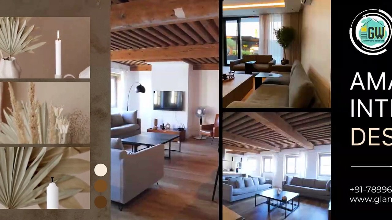 Interior Design Ideas for a Stylish Home Makeover Amazing Home Decor Glamwood Interiors #shorts