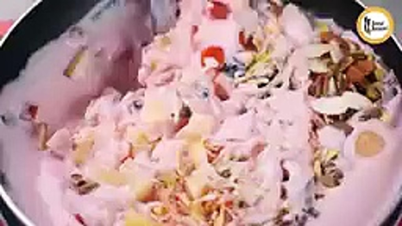 Eid Special Dessert Lab e Shireen Strawberry Flavour Recipe by Food