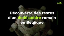 Découverte des restes d'un dodécaèdre romain en Belgique