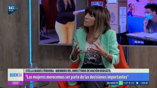 Stella Maris Córdoba: las mujeres merecemos ser parte de las decisiones importantes