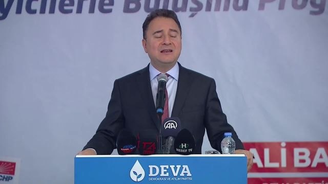 Ali Babacan: Cumhur İttifakı 'Beriki İttifakı', Millet İttifakı 'Türkiye İttifakı'. Öbür Tarafta Nefret ve Öfke Var, Burada Sevgi ve Kucaklama Var