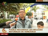 Ciudadanos aprecian el atractivo de Venezuela y apoyan las políticas de conservación ambiental