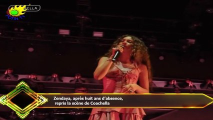Zendaya, après huit ans d’absence,  repris la scène de Coachella