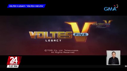 Music video tampok ang "Voltes V No Uta" ni Julie Anne San Jose, mapapanood na | 24 Oras