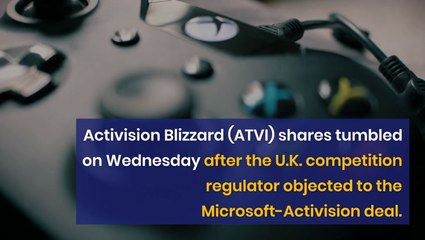 Why Activision Blizzard Stock Is Plunging Today - $ATVI