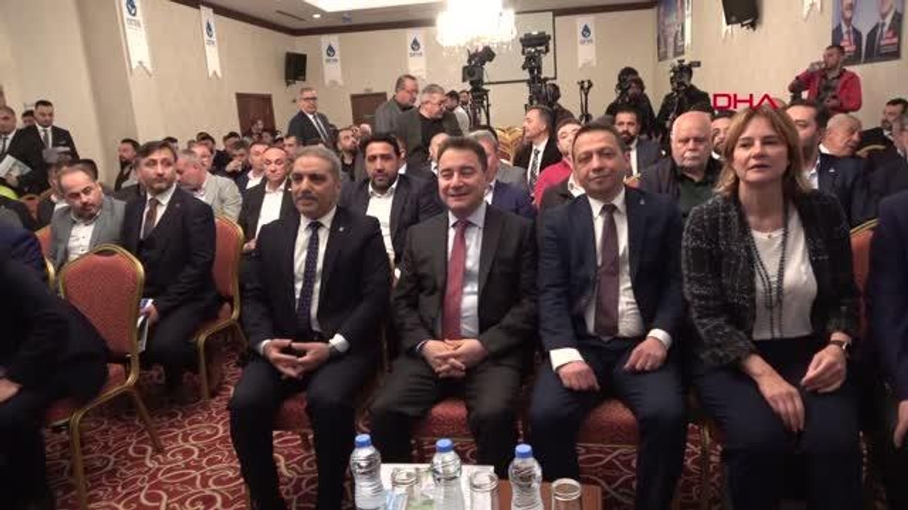 DEVA PARTİSİ GENEL BAŞKANI BABACAN: 'ASLINDA BU SEÇİM BİR REFERANDUM, 2 TANE TEMEL TERCİH VAR?-2