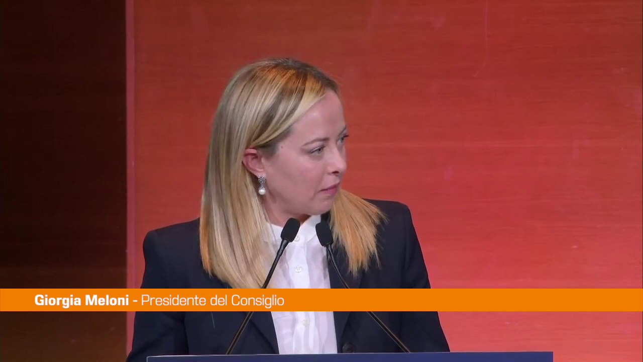 Meloni "Il popolo ucraino sta combattendo anche per noi"