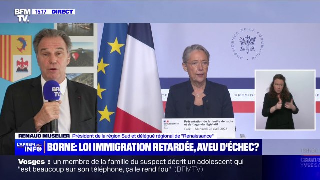 Il n'est pas capable de tenir son propre parti politique : Renaud Muselier tacle Éric Ciotti sur son idée de référendum sur l'immigration