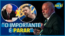 Lula sobre Guerra: 'Não importa quem está certo ou errado'