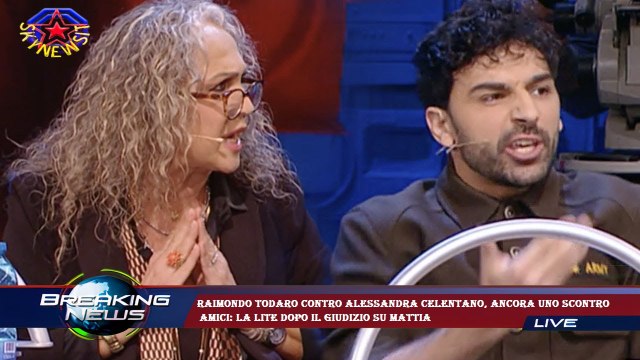 Raimondo Todaro contro Alessandra Celentano, ancora uno scontro Amici: la lite dopo il giudizio su