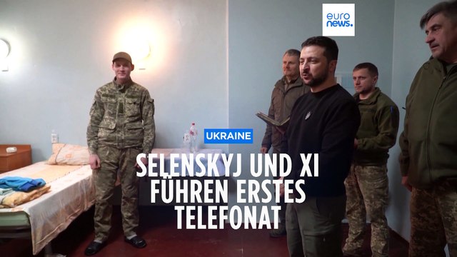 Chinas Friedensplan für Ukraine? Selenskyj telefoniert mit Xi - erstmals seit Kriegsbeginn