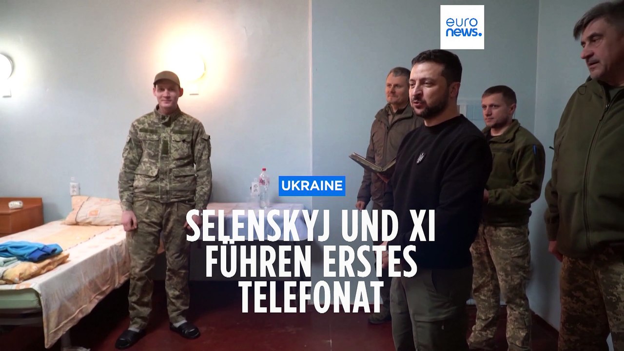 Chinas Friedensplan für Ukraine? Selenskyj telefoniert mit Xi - erstmals seit Kriegsbeginn