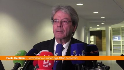 Gentiloni "Riduzione del debito per l'Italia sarà più graduale"