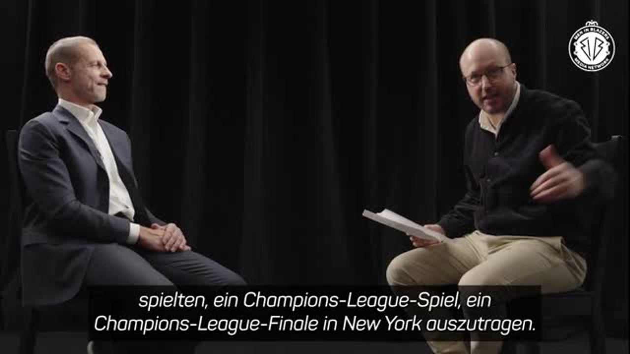 CL-Spiele bald in USA? Ceferin: 'Es ist möglich'