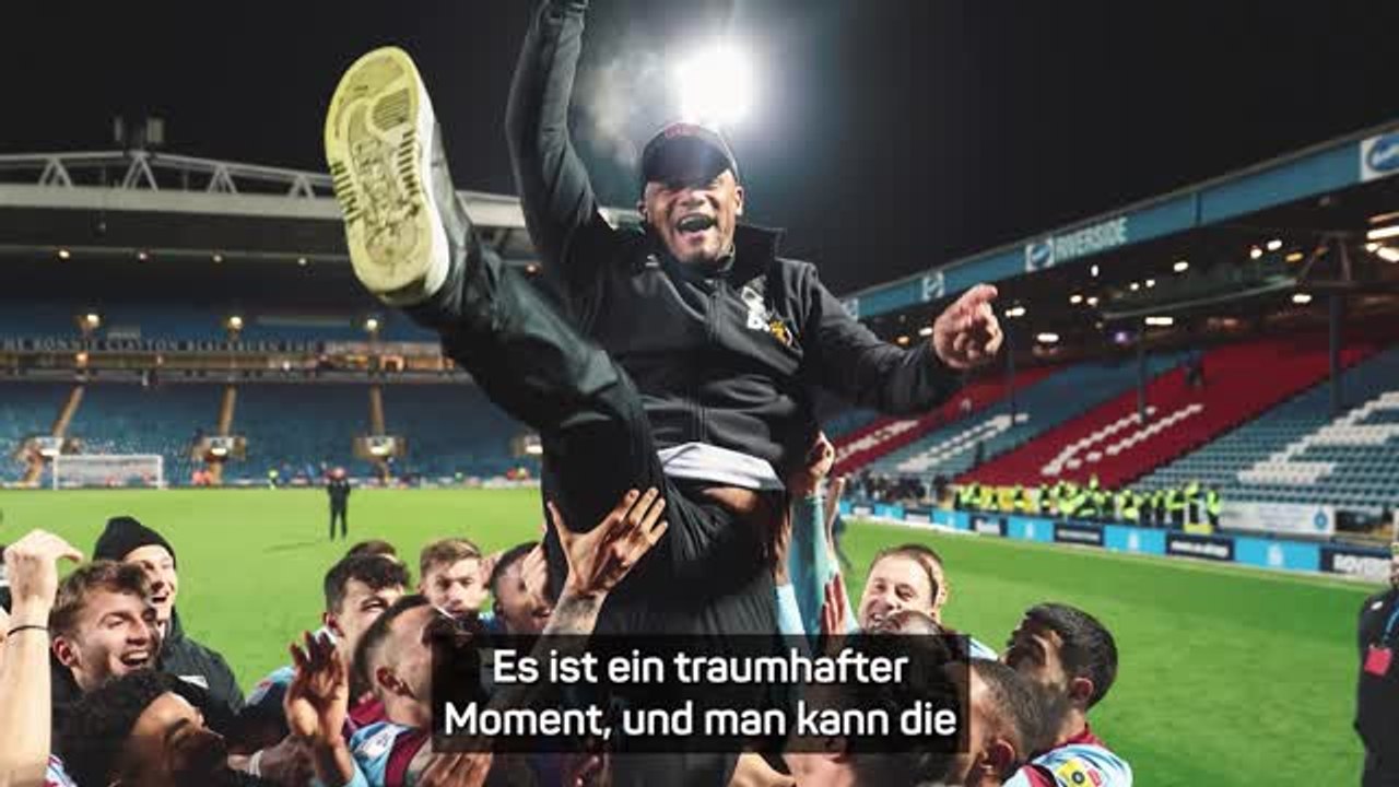 Kompany nach Sieg: 'Eine Party für ganz Burnley'