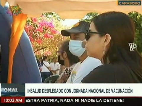 Insalud aplica distintas vacunas a los habitantes del edo. Carabobo en mega jornada de salud