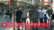 İskenderun'da depremde ağır hasar alan 6 katlı bina kontrollü yıkıldı