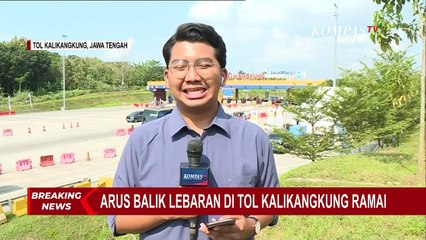 Polda Jawa Tengah Terapkan Sistem One Way di Gerbang Tol Kalikangkung