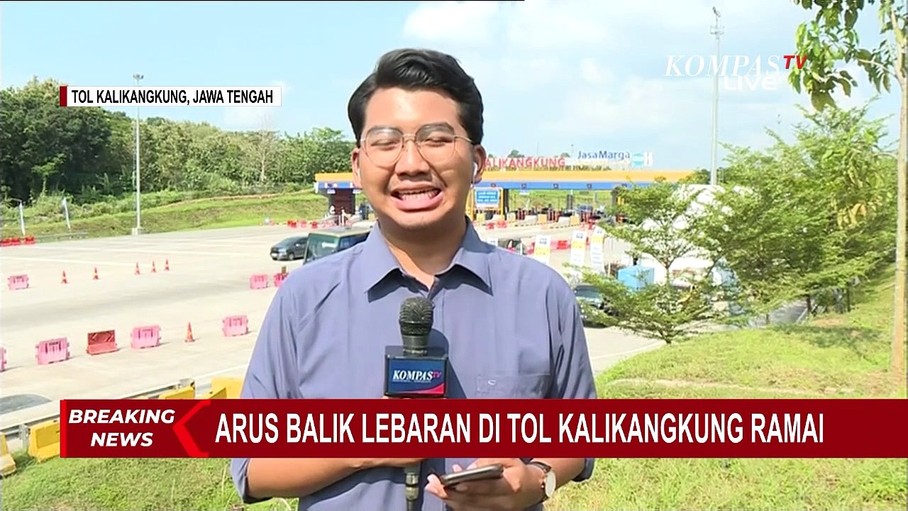 Polda Jawa Tengah Terapkan Sistem One Way di Gerbang Tol Kalikangkung