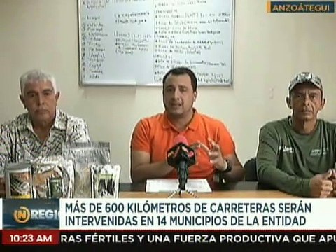 Gobierno Bolivariano de Anzoátegui ha recuperado más de 500 kilómetros de vialidad agrícola