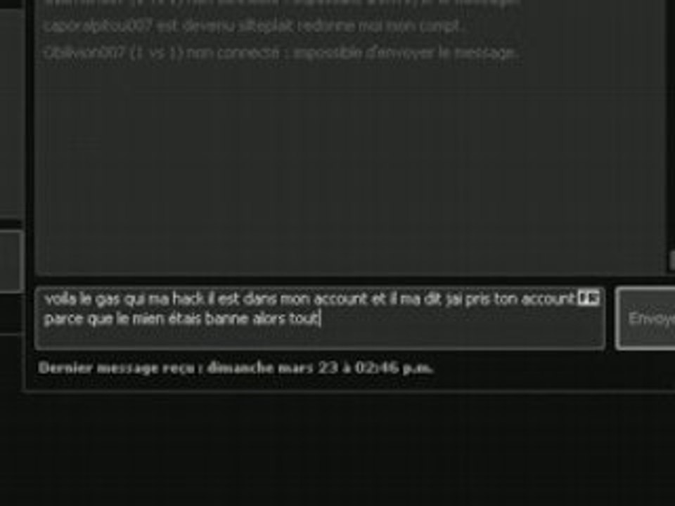 Le gas qui ma voler mon account steam je ten *****