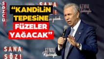 Mansur Yavaş Nevşehir'de Fırtına Gibi Esti! 'Kandil'in Tepesine Füzeler Yağacak!'