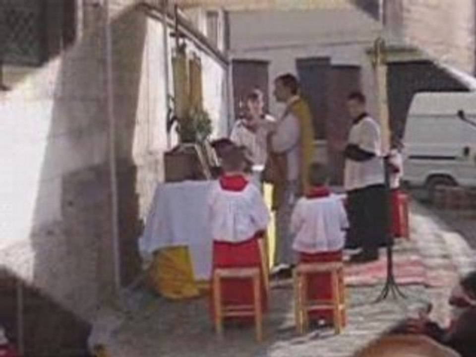 Amiens Messe traditionnelle - Pâques 2008 à St Leu