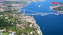 MSB'den pilotlar günü paylaşımı: Kahraman pilotlarımız yedi tepe İstanbul’u selamlıyor