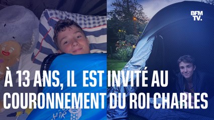 À 13 ans, il est invité au couronnement du roi Charles III après avoir levé des fonds pour les soignants