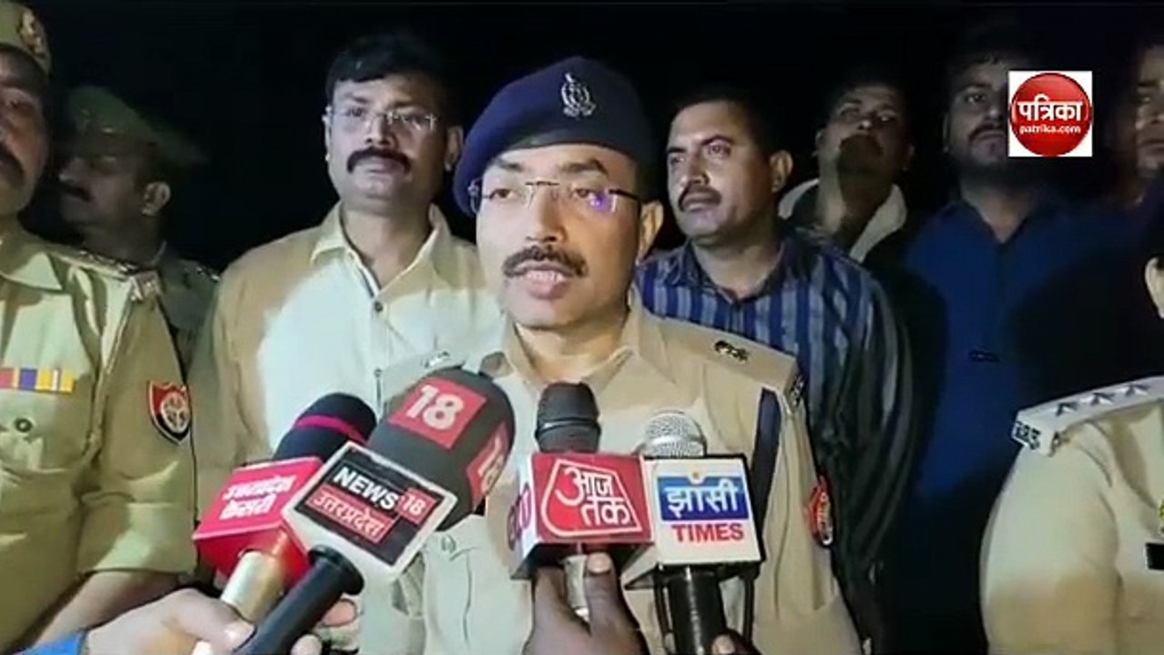 Jhansi encounter : पुलिस और बदमाशों के बीच मुठभेड़, गोली लगने से 3 घायल