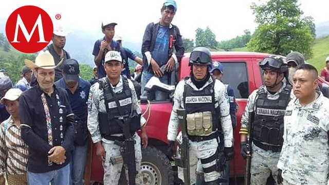 En Oaxaca, liberan a elementos de la Guardia Nacional que fueron retenidos en un poblado