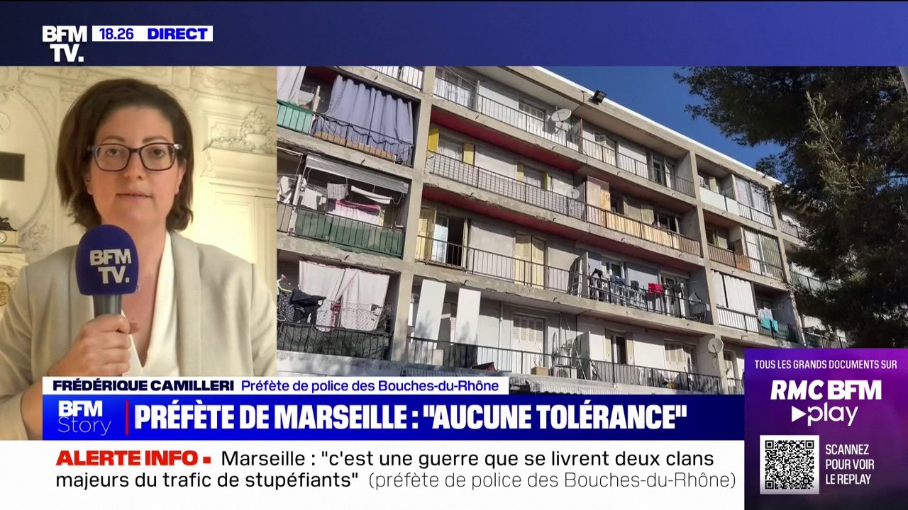 Fusillades à Marseille: "Une trentaine de kalashnikovs saisies depuis le début de l'année" selon Frédérique Camilleri, préfète de police des Bouches-du-Rhône