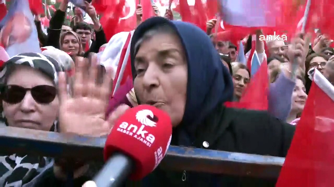 Kılıçdaroğlu'nun mitingine katılan yurttaşlar E...