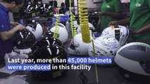 Famous for its Grand Prix, Bahrain manufactures popular Bell racing helmets