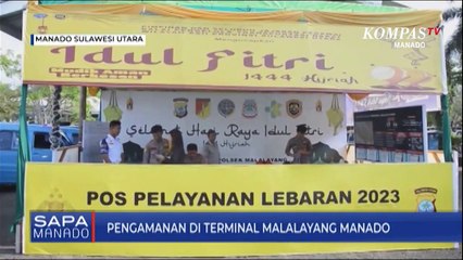 Guna Memberikan Rasa Aman, Berbagai Pihak Lakukan Pengamanan Di Terminal Malalayang