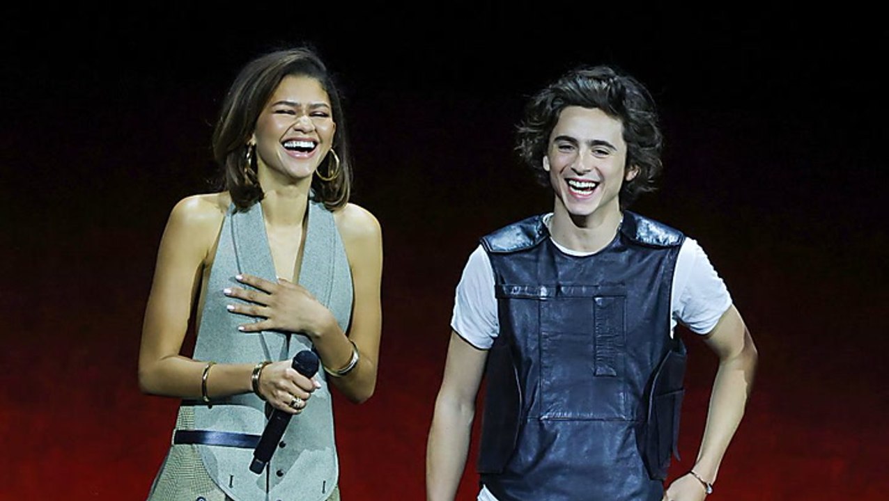 Zendaya & Timothee Chalamet wiedervereint auf CinemaCon