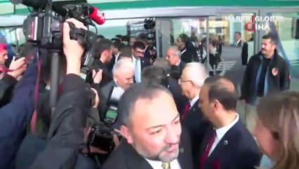 İlk seferine çıkan Yüksek Hızlı Tren Sivas’a ulaştı