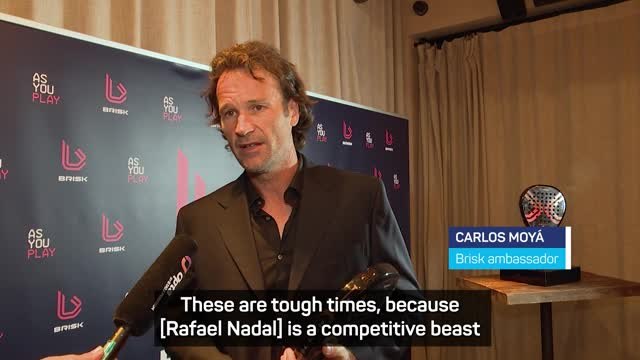 Nadal's coach admits tennis star is going through 'tough times'