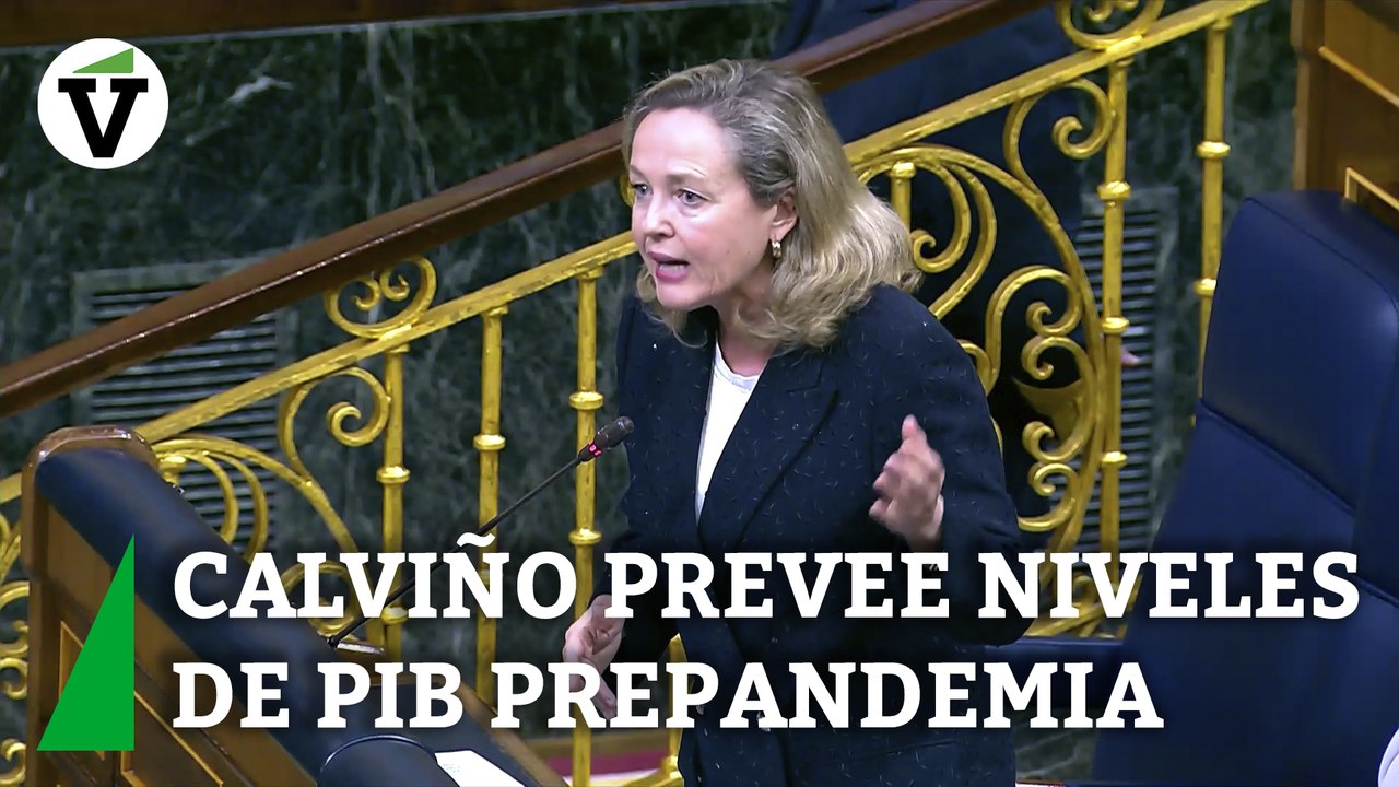 Nadia Calviño atisba que el PIB de España recuperará "pronto" los niveles prepandemia