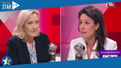 "Ça l'a surtout agacée" : Apolline de Malherbe revient sur son étonnante comparaison entre Marine Le