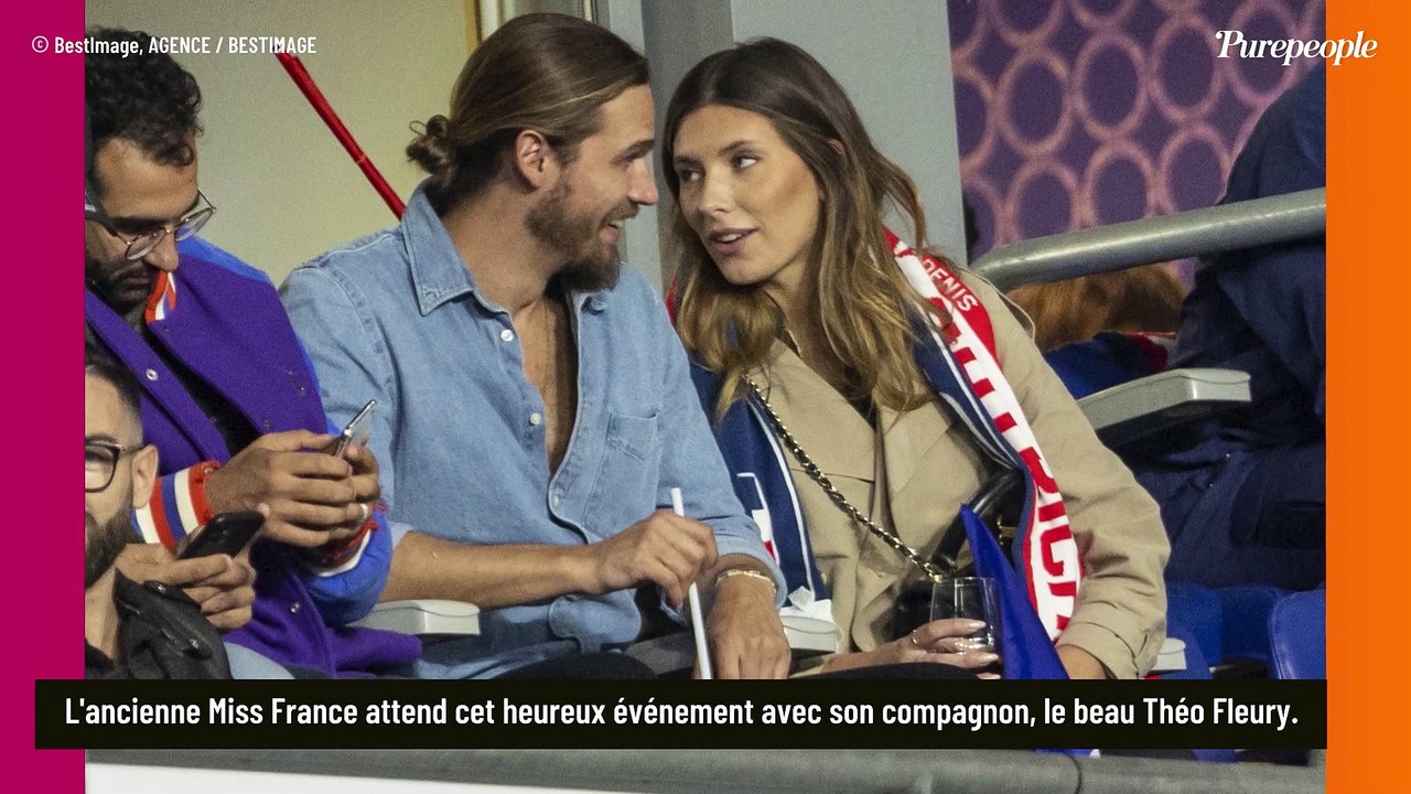 Camille Cerf est enceinte ! L'ex-Miss attend son 1er enfant avec Théo, son ventre très arrondi dévoilé