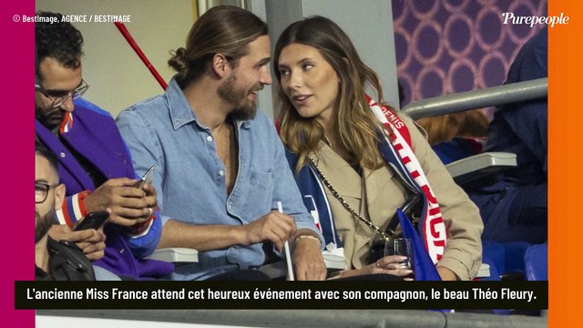 Camille Cerf est enceinte ! L'ex-Miss attend son 1er enfant avec Théo, son ventre très arrondi dévoilé