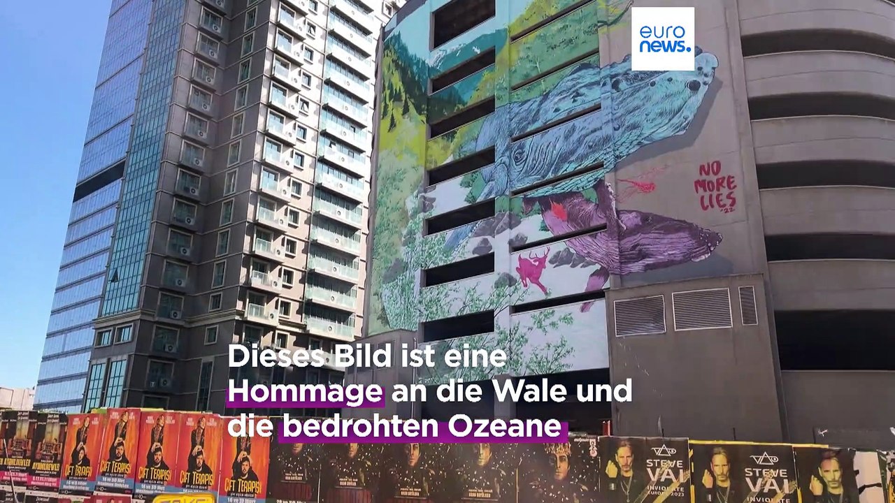 Street Art von 'No More Lies': Künstler macht Istanbul bunter