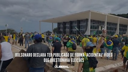 Скачать видео: Bolsonaro declara ter publicado de forma 'acidental' vídeo que questionava eleições